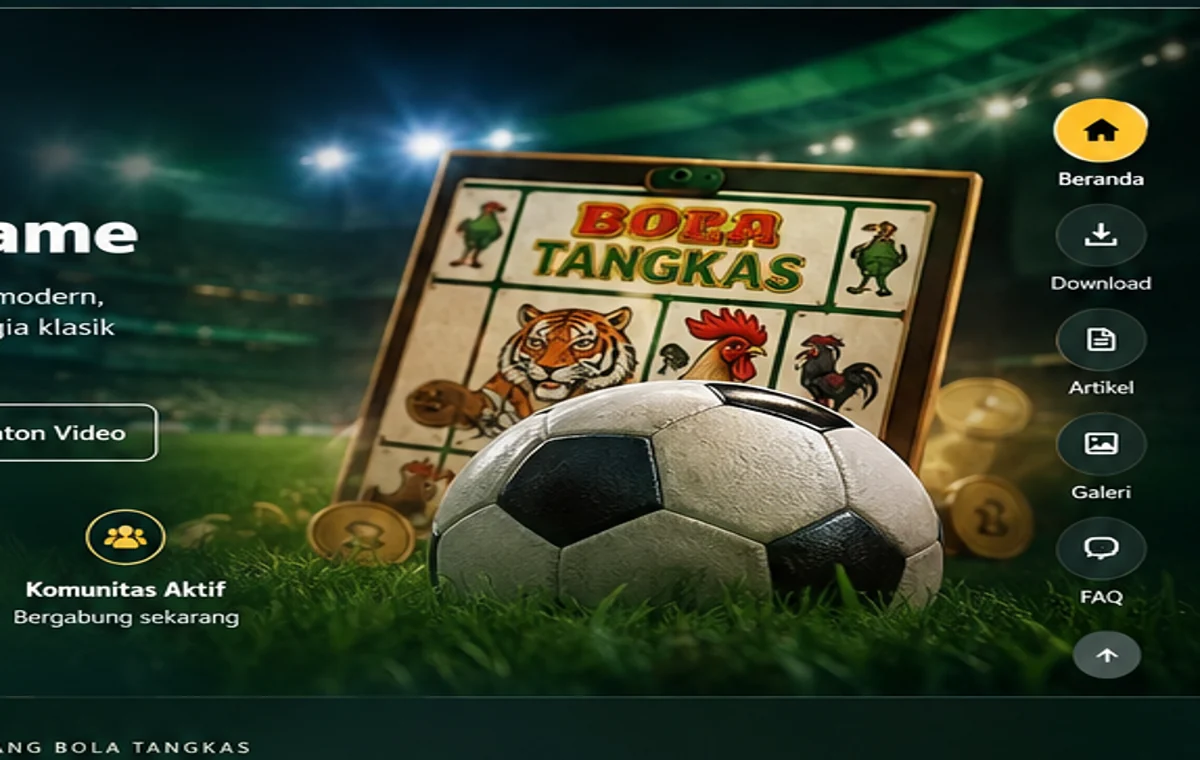 Ilustrasi Bola Tangkas